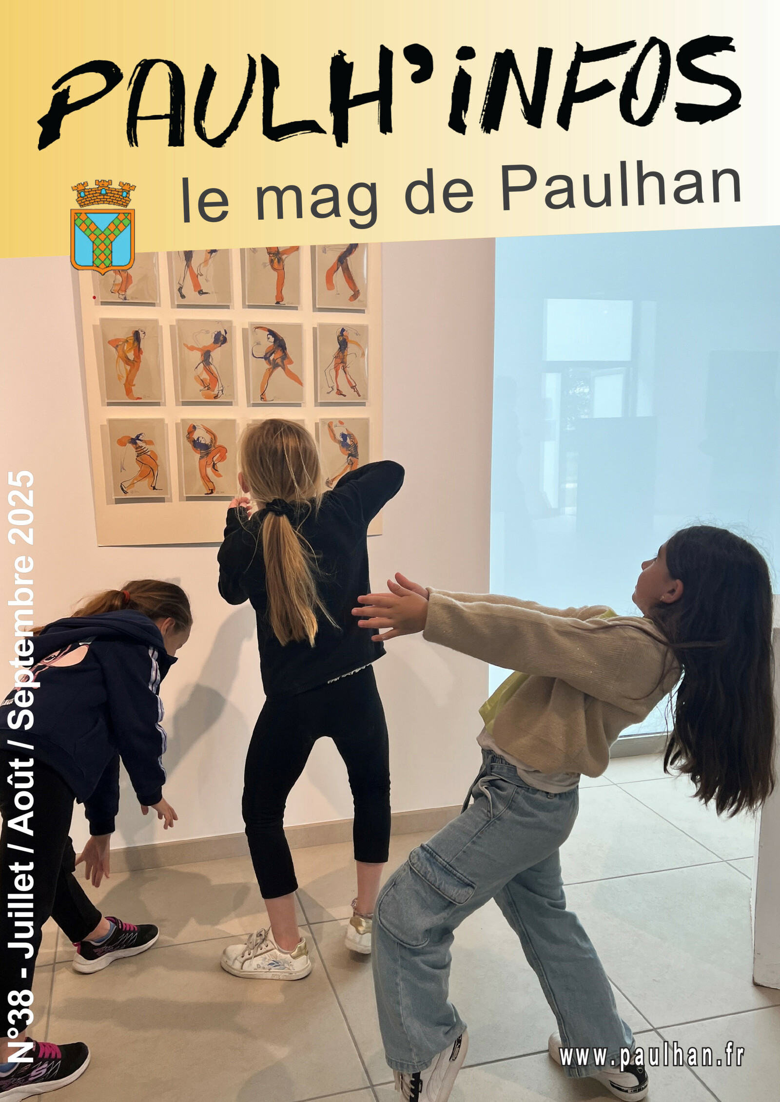 couverture magazine bulletin municipal Paulhan