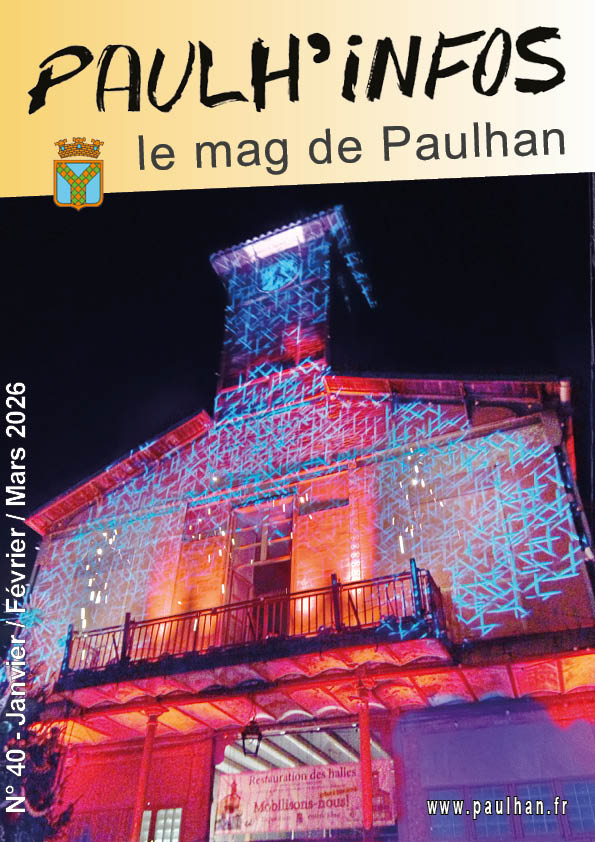 couverture magazine bulletin municipal Paulhan