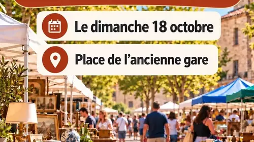 LE MARCHÉ AUX PUCES DE PAULHAN EST DE RETOUR ! 