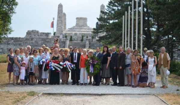 Hommage à Stefanik à Bradlo